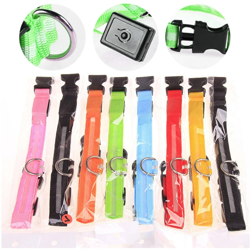 LED Glowing Dog Collar/Anti-Lost Dog Light