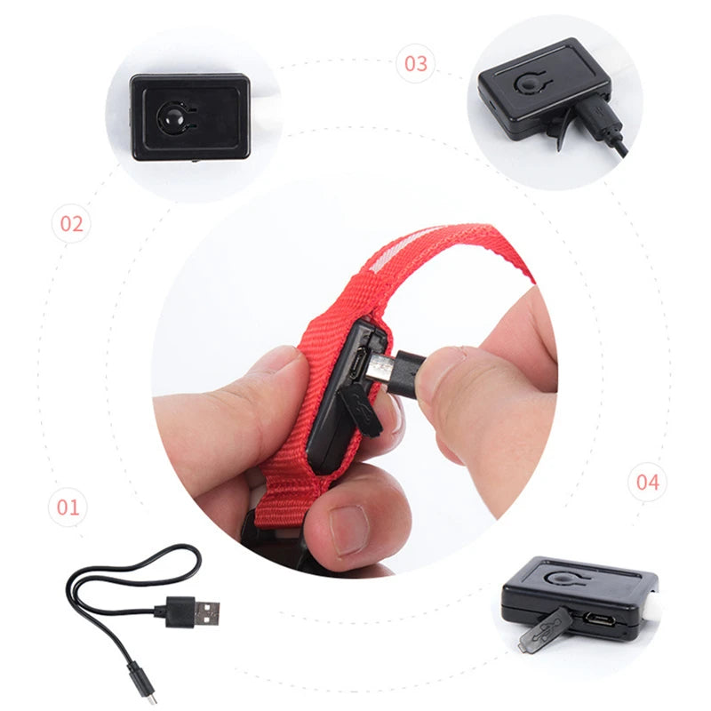 LED Glowing Dog Collar/Anti-Lost Dog Light