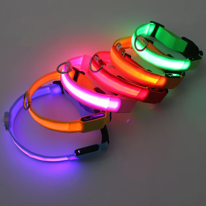 LED Glowing Dog Collar/Anti-Lost Dog Light