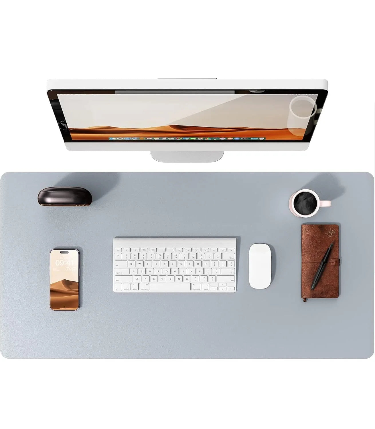 Large Minimalistic Mouse Pad/Office Desk Ma
