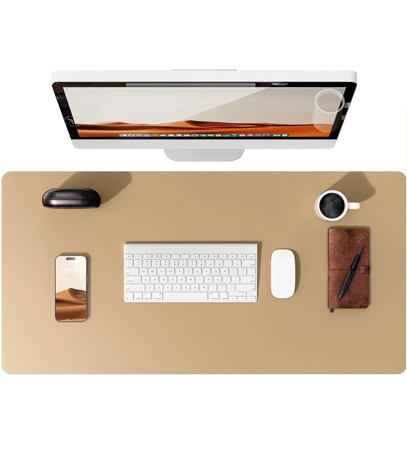 Large Minimalistic Mouse Pad/Office Desk Ma