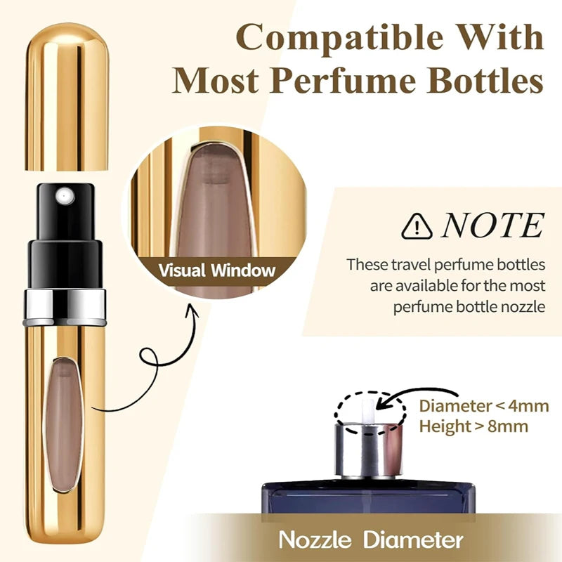 Perfume Atomizer Portable Liquid Container