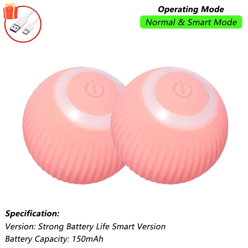 Cat Interactive Ball Toy Automatic Rolling Tail Ball AND MORE!