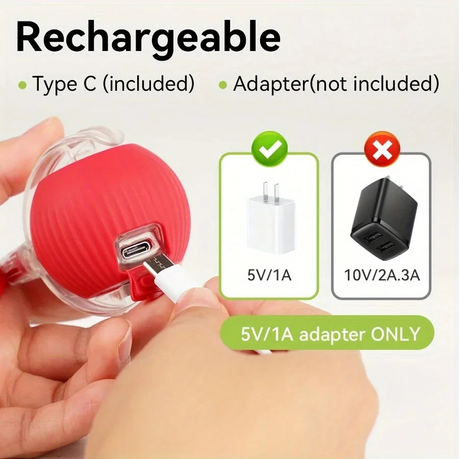 Cat Interactive Ball Toy Automatic Rolling Tail Ball AND MORE!