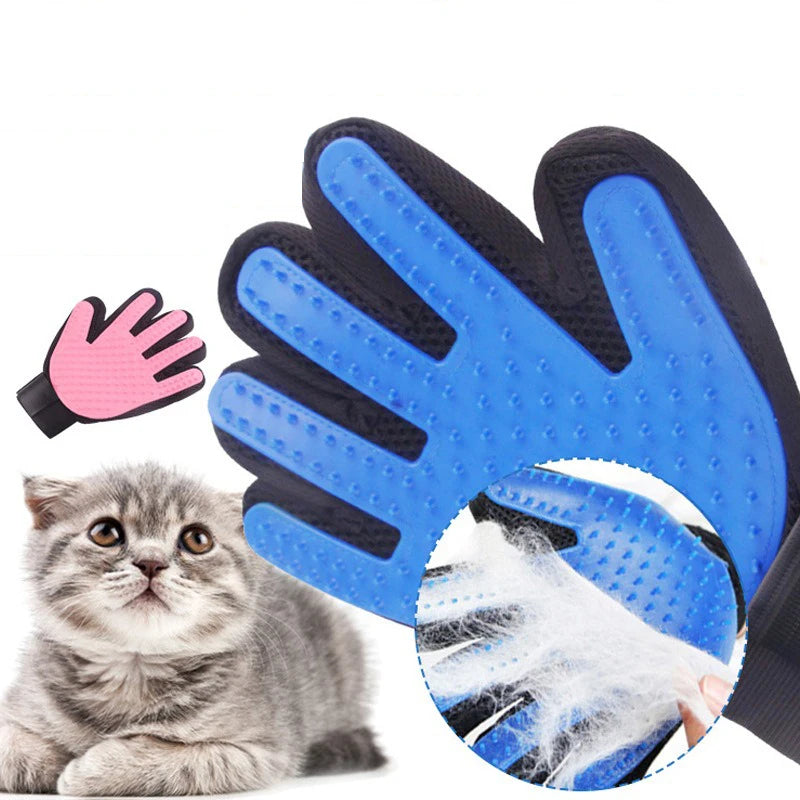 Multicolor Silicone Cat Dog Hair Removal Glove