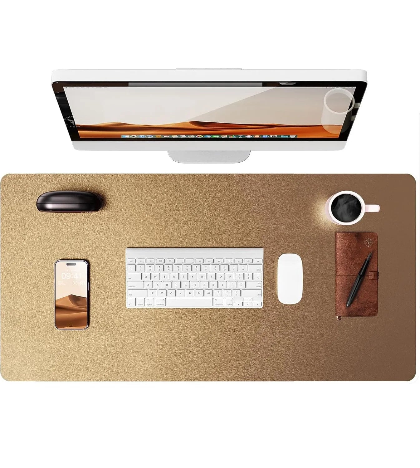 Large Minimalistic Mouse Pad/Office Desk Ma