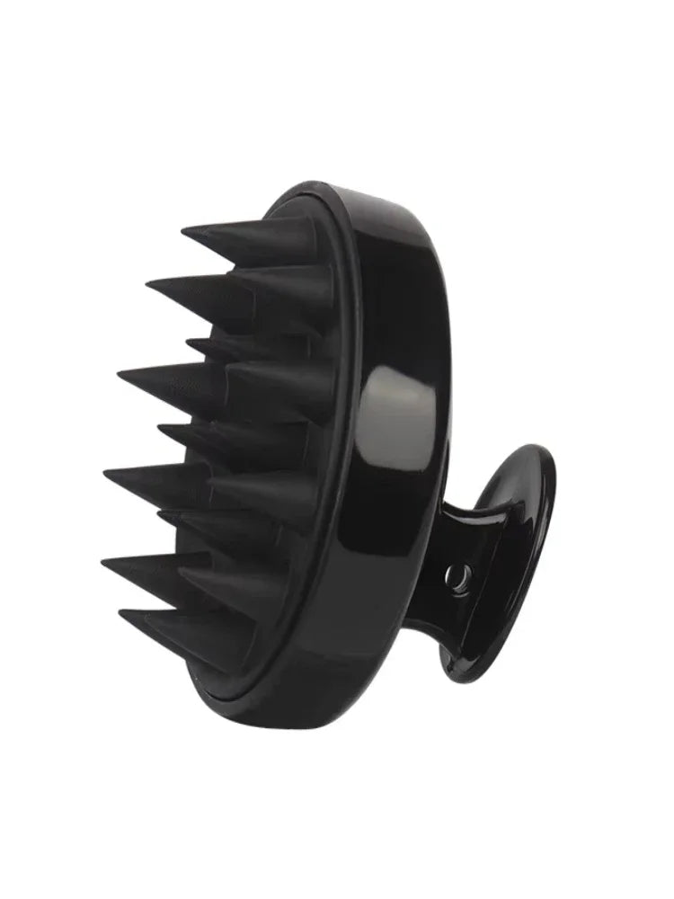 Silicone Shampoo Brush Head Scalp Massage Comb