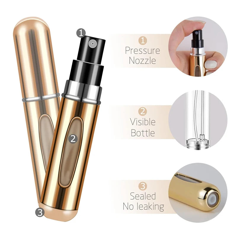 Perfume Atomizer Portable Liquid Container