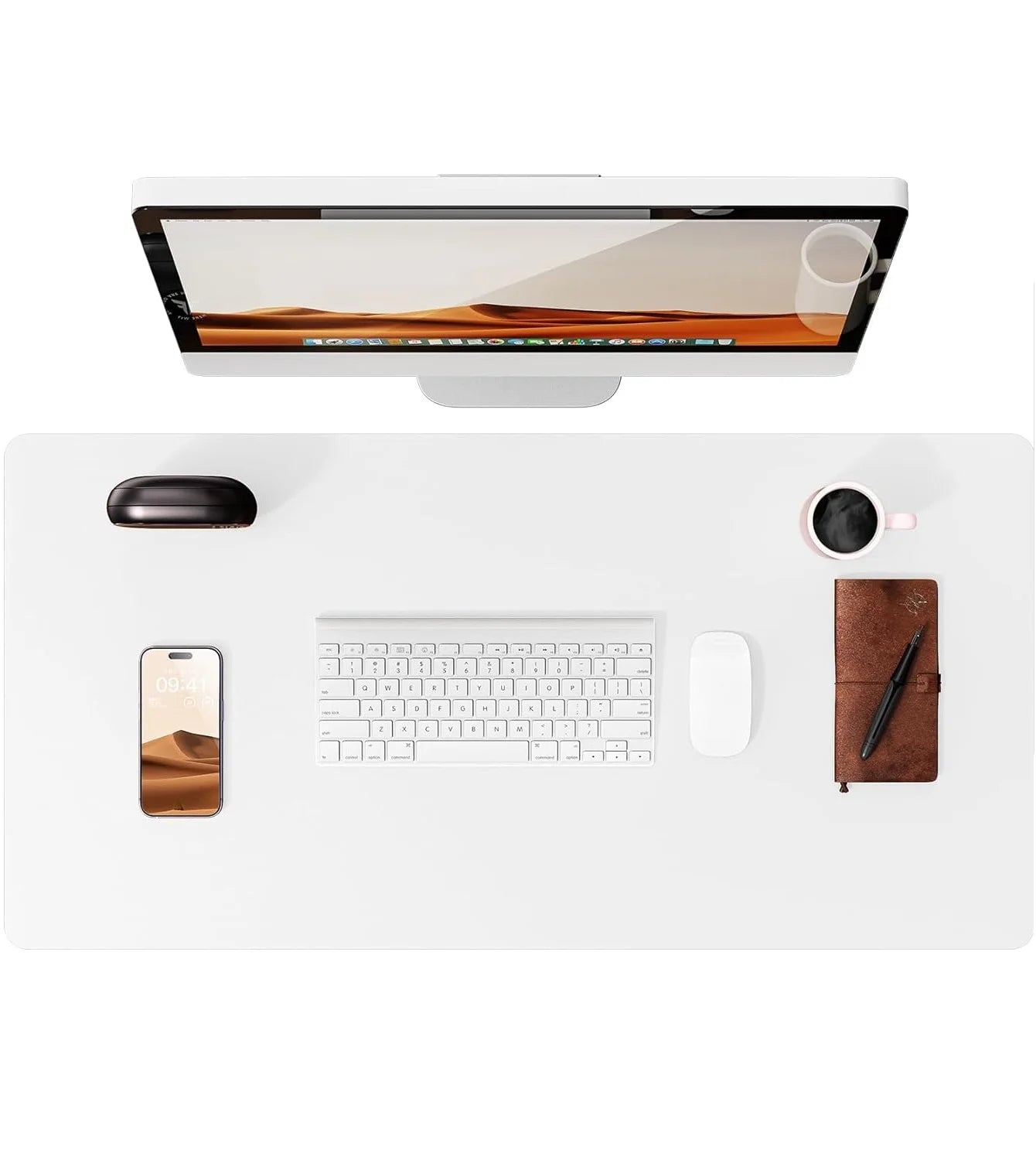 Large Minimalistic Mouse Pad/Office Desk Ma