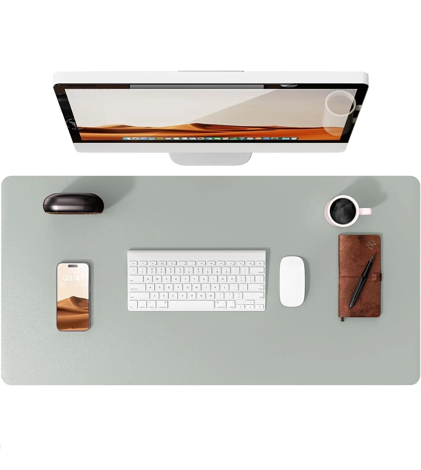 Large Minimalistic Mouse Pad/Office Desk Ma