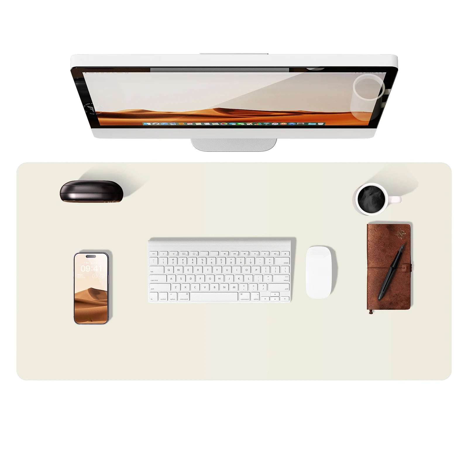 Large Minimalistic Mouse Pad/Office Desk Ma