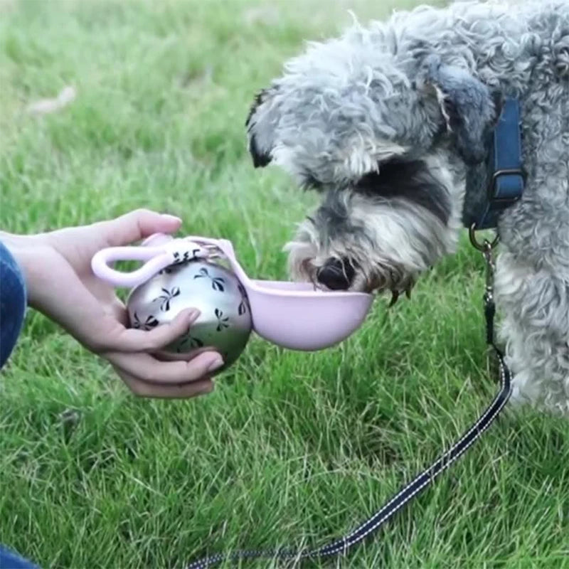 Portable Outdoor Pet Stainless Steel Water Cup