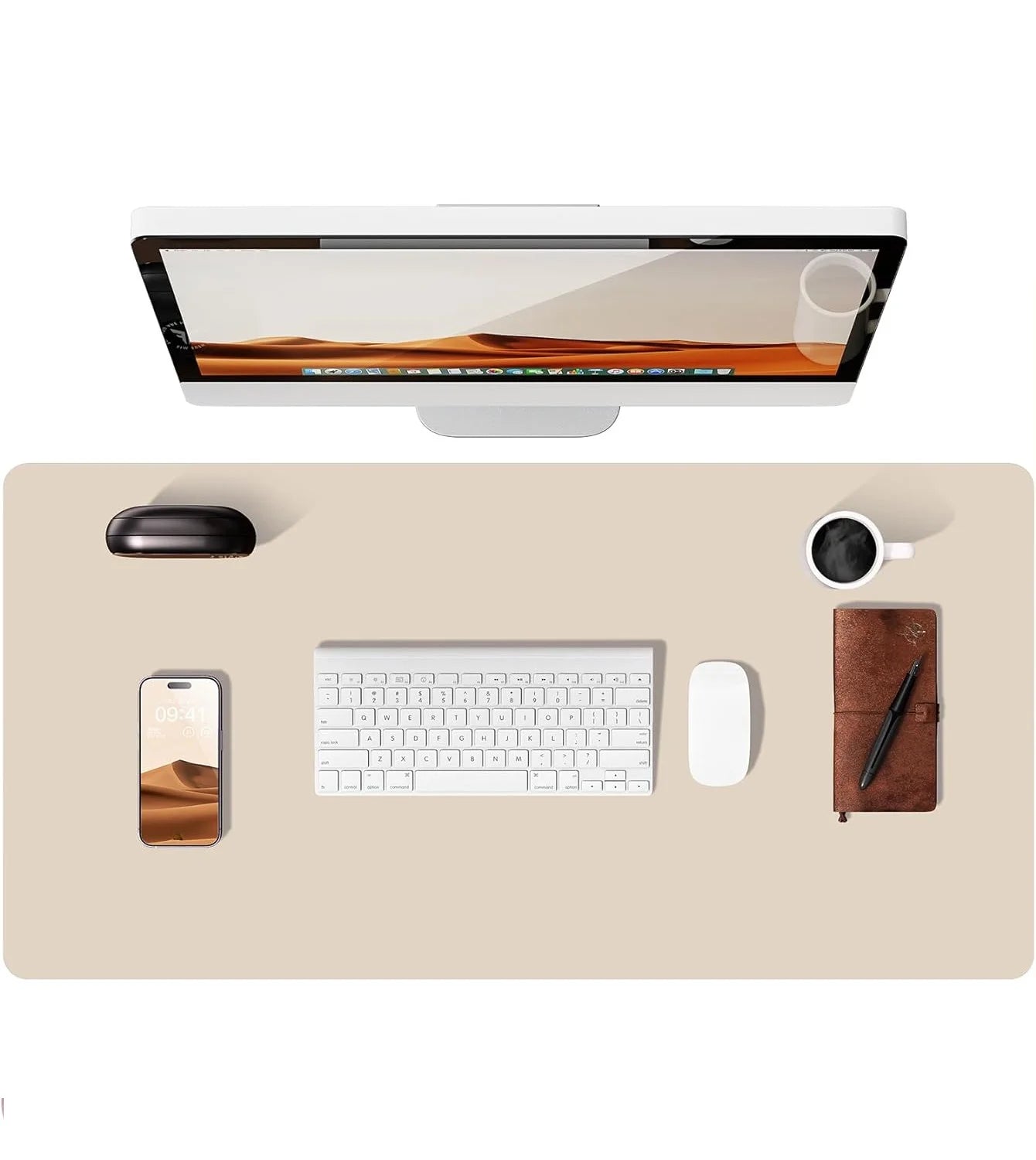 Large Minimalistic Mouse Pad/Office Desk Ma