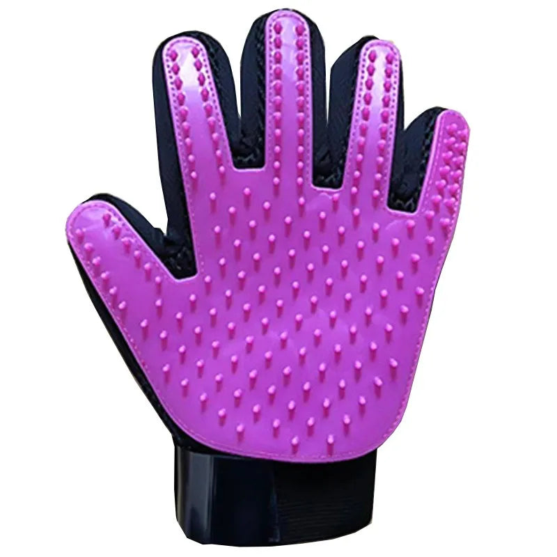 Multicolor Silicone Cat Dog Hair Removal Glove