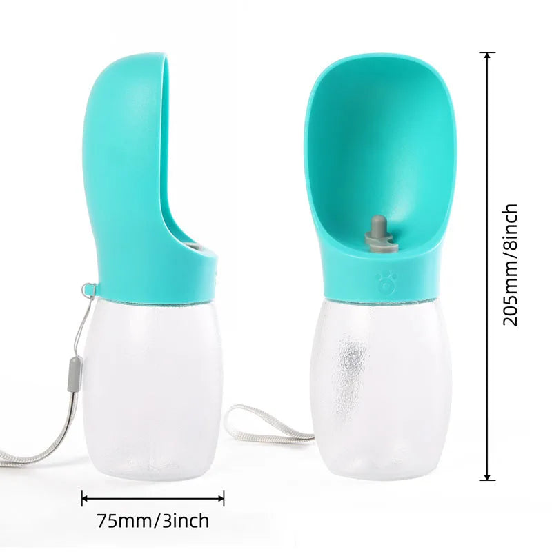 Portable Dog Water Bottle Travel Pet Drinking Bowl