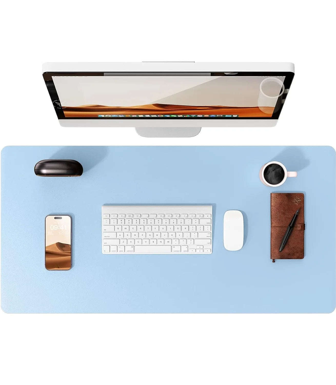 Large Minimalistic Mouse Pad/Office Desk Ma