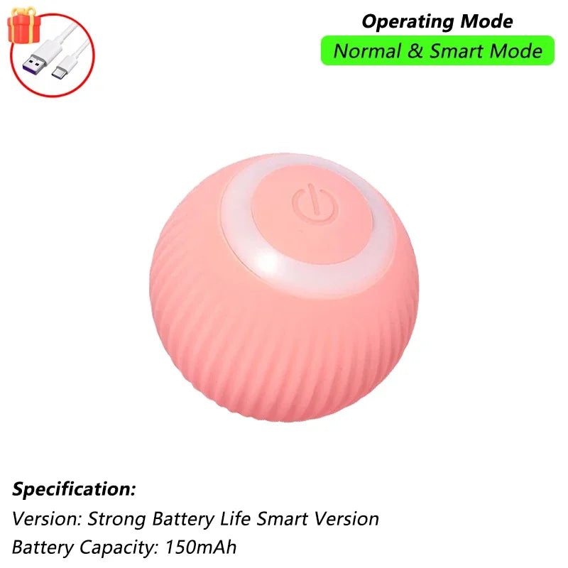 Cat Interactive Ball Toy Automatic Rolling Tail Ball AND MORE!