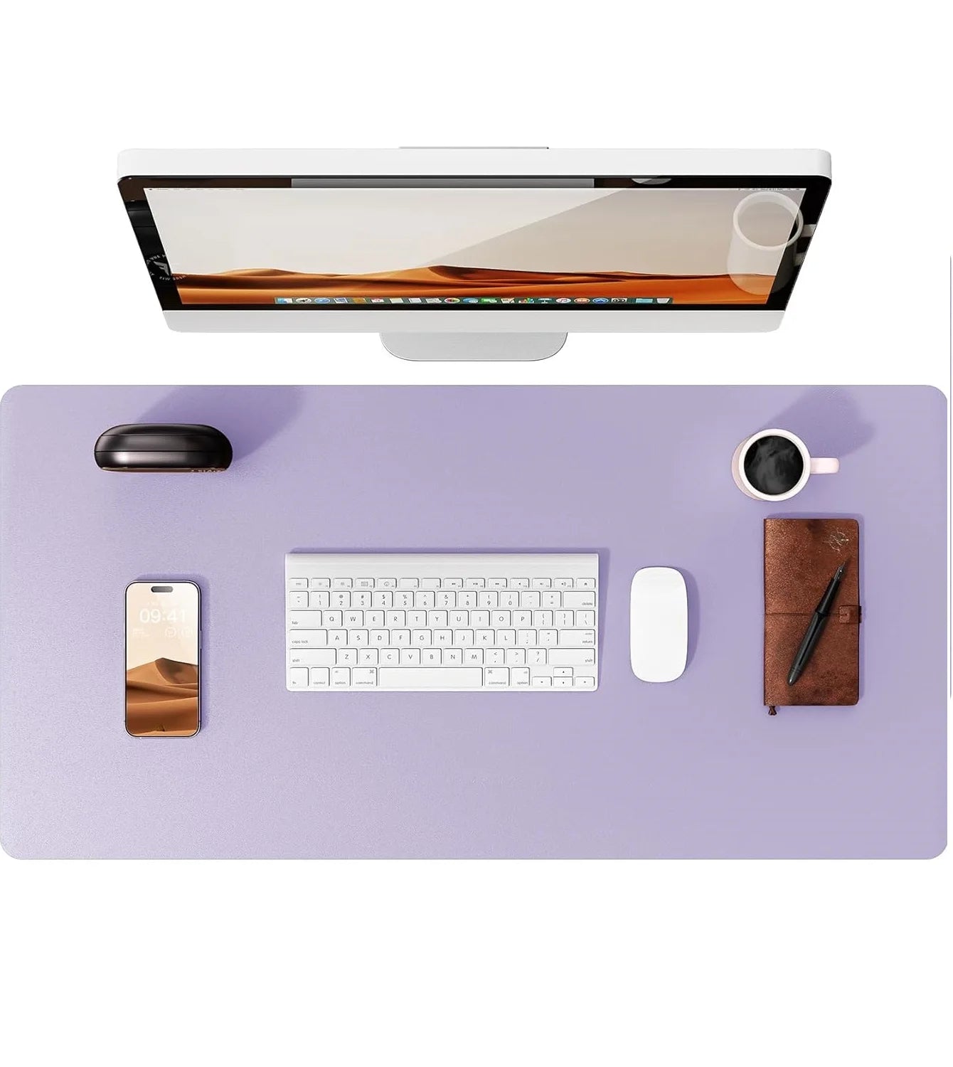 Large Minimalistic Mouse Pad/Office Desk Ma