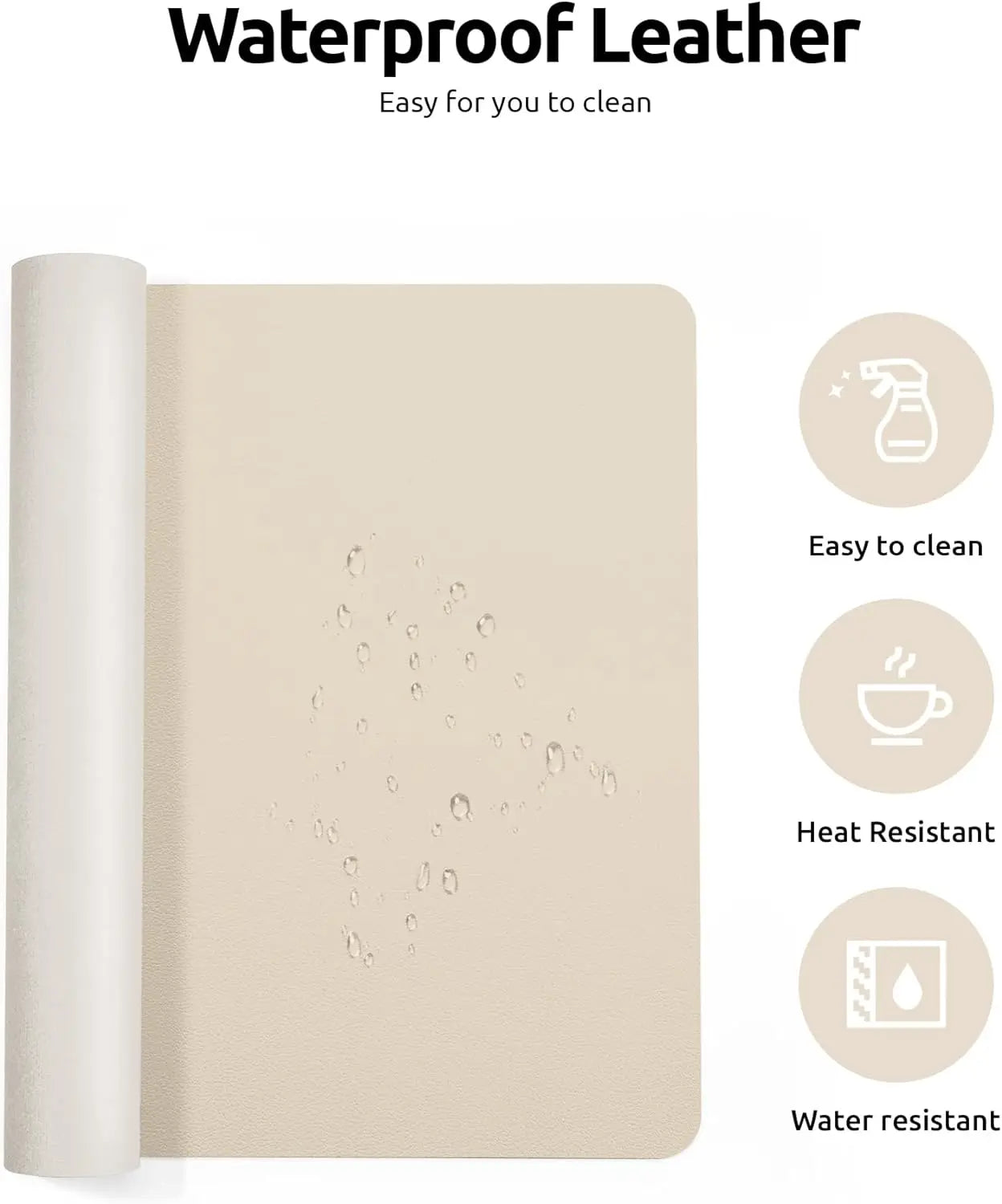 Large Minimalistic Mouse Pad/Office Desk Ma