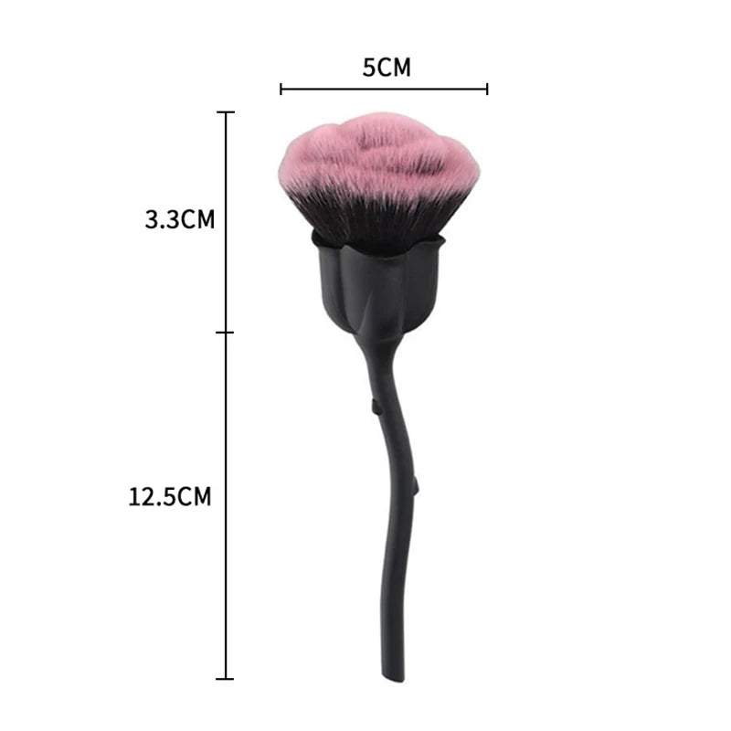 Rose-shaped Soft Brush For Nail Art