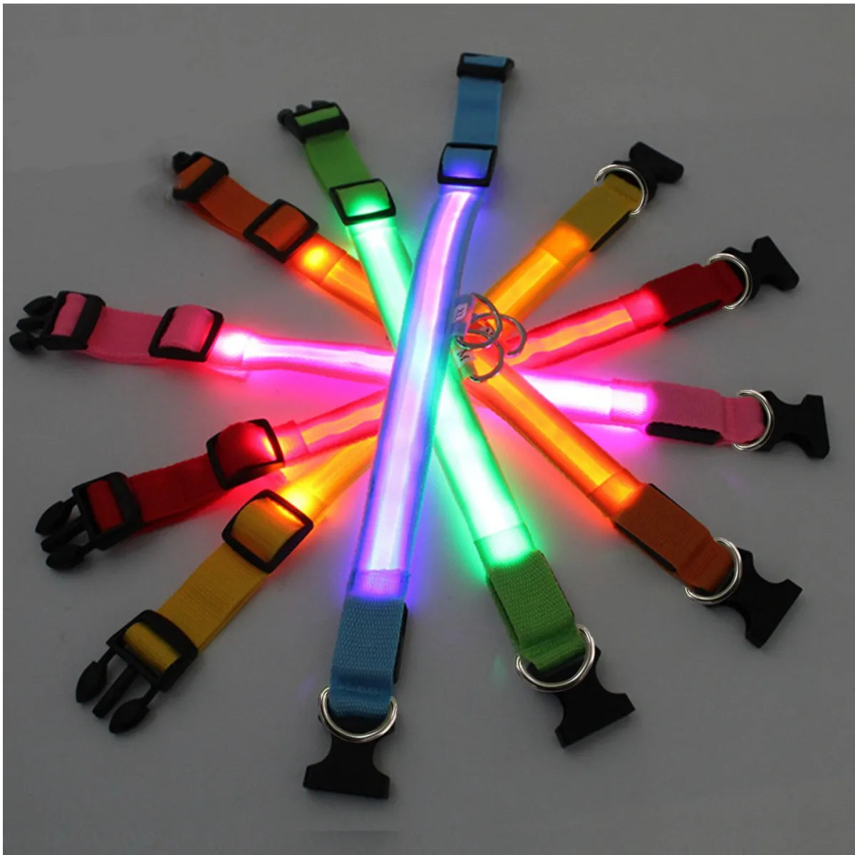 LED Glowing Dog Collar/Anti-Lost Dog Light
