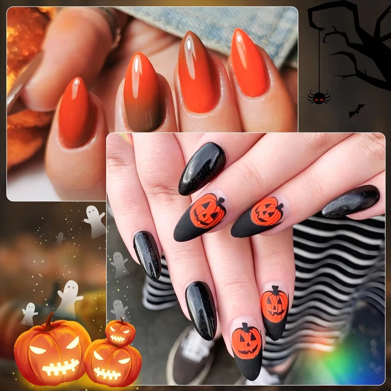 Almond False Nail Tips Clear Matt Soft