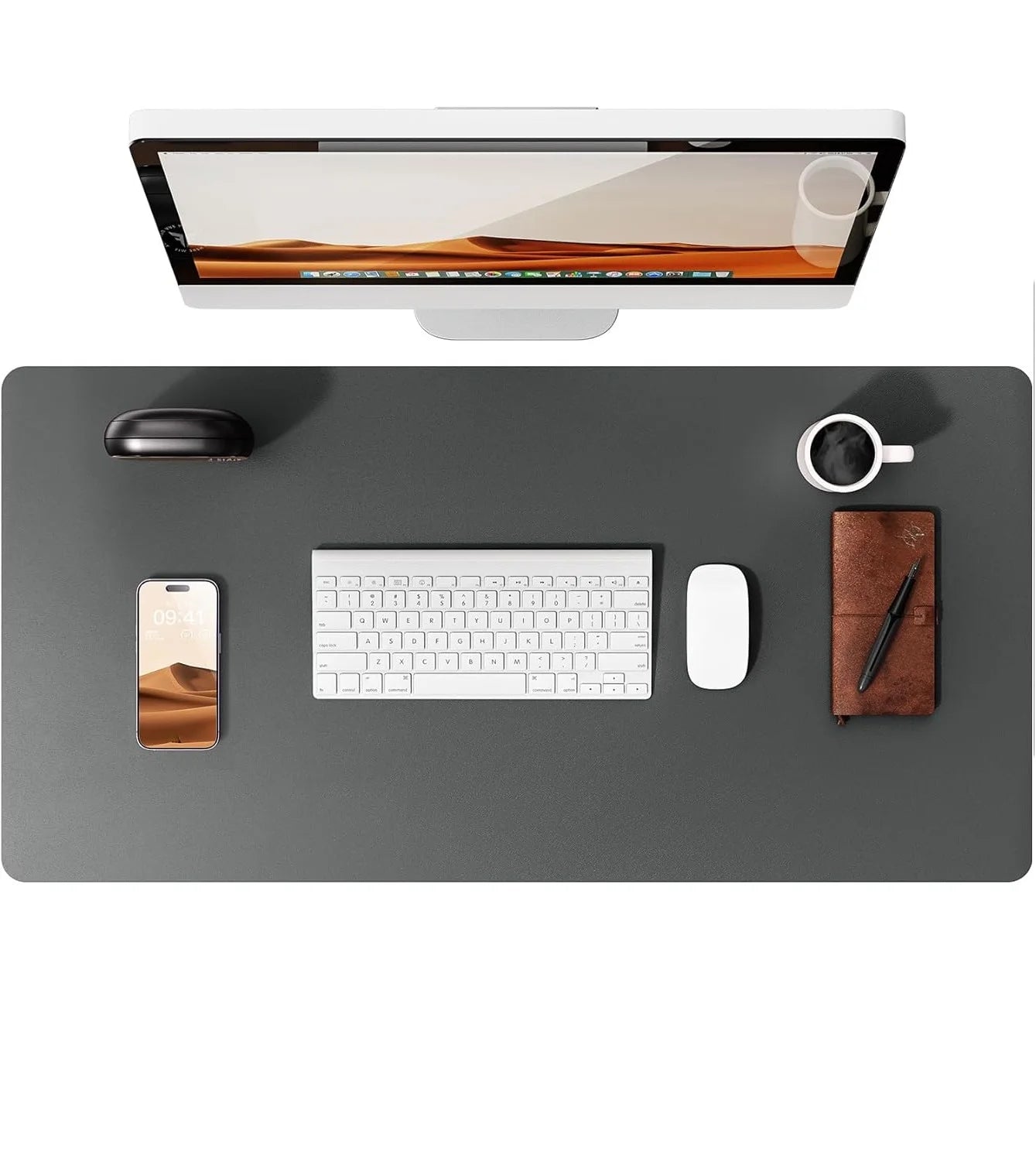 Large Minimalistic Mouse Pad/Office Desk Ma