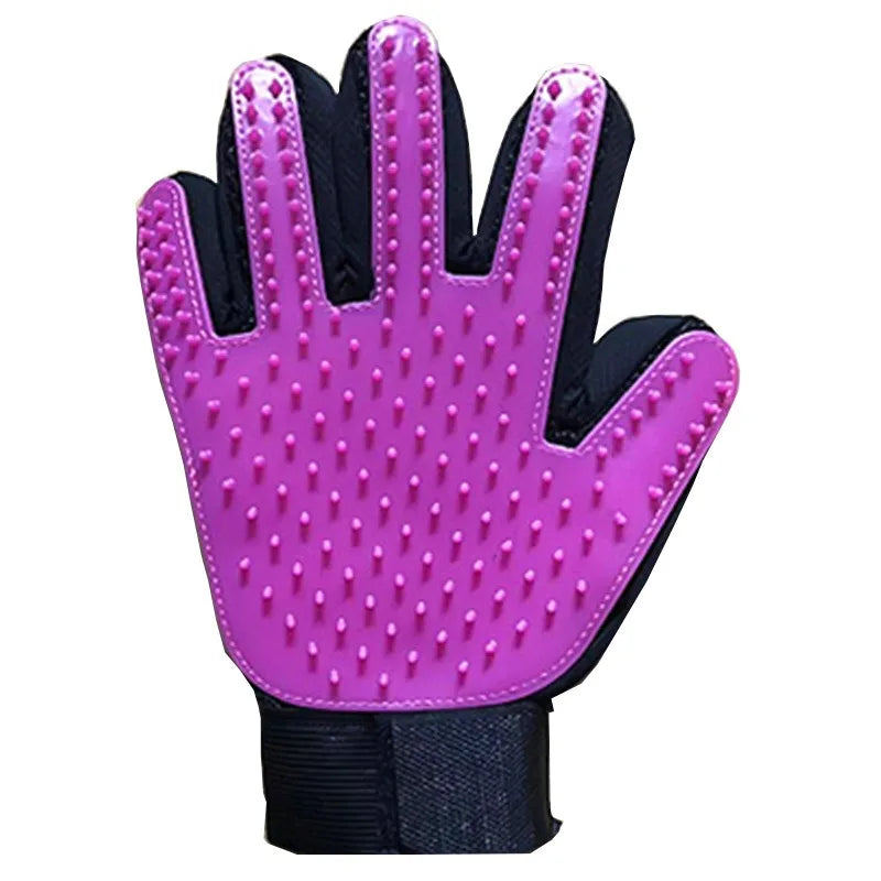 Multicolor Silicone Cat Dog Hair Removal Glove