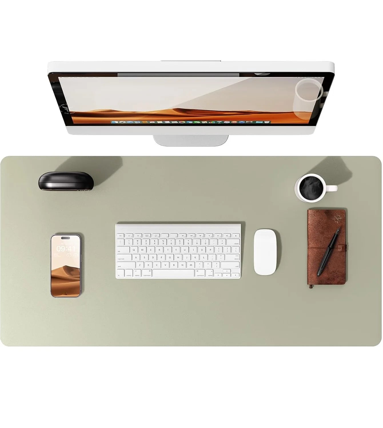 Large Minimalistic Mouse Pad/Office Desk Ma