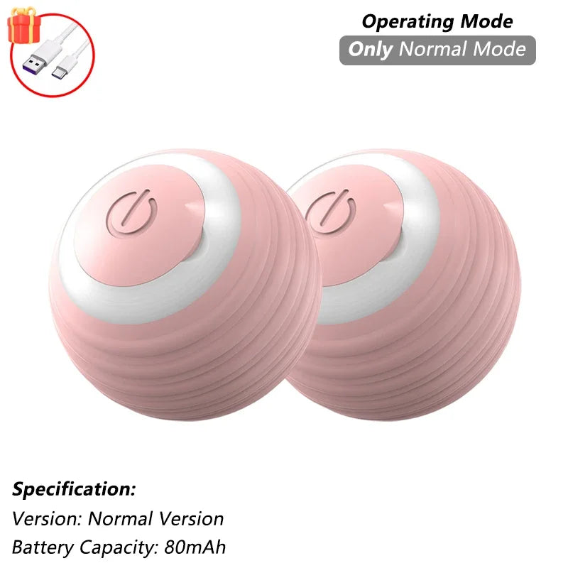 Cat Interactive Ball Toy Automatic Rolling Tail Ball AND MORE!