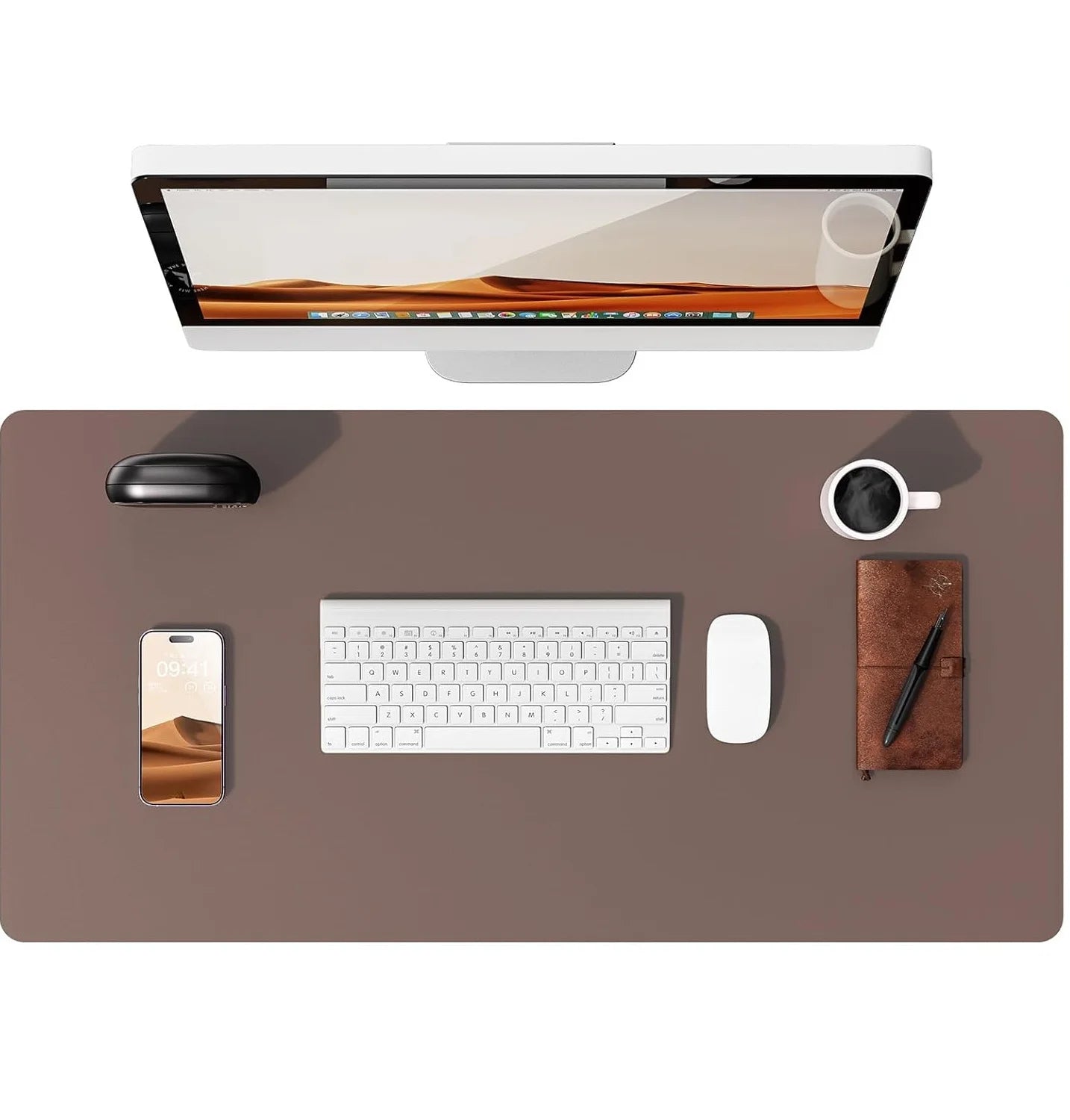 Large Minimalistic Mouse Pad/Office Desk Ma